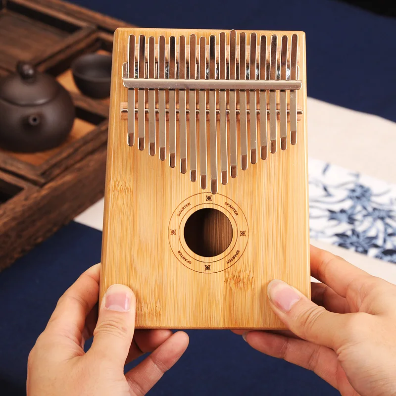 Polegar Polegar Kalimba Mbira Sanza 17 chaves