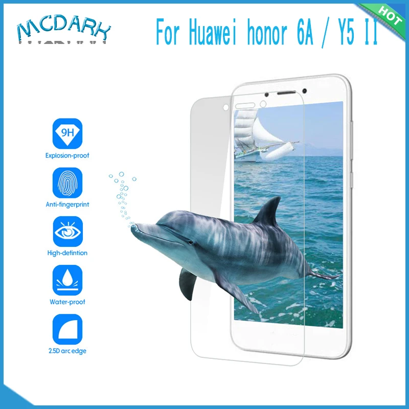 Защитное стекло для Huawei Honor 6A сменная пленка Y5 II простота установки аксессуары