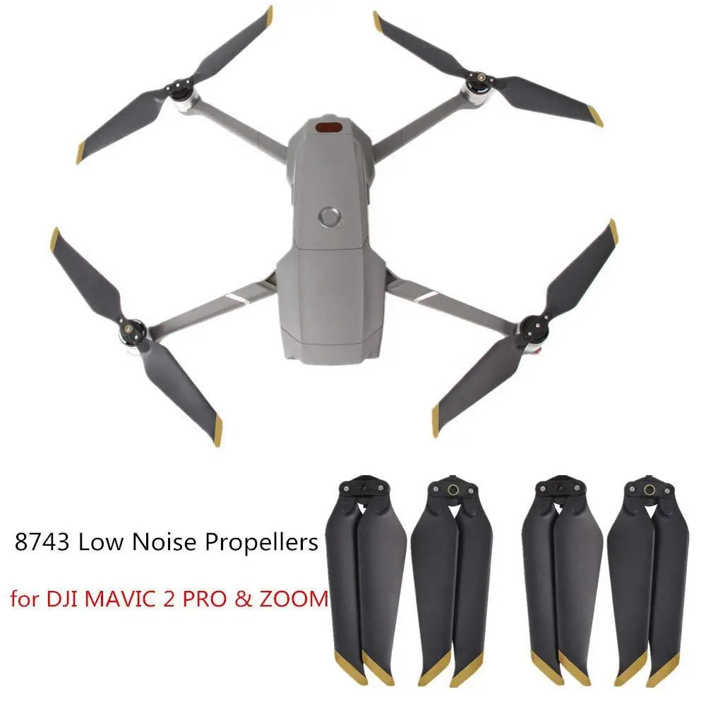 

2Pairs 8743 Low Noise Props 8743F Quick-Release Propellers for DJI Mavic 2 PRO & Zoom Drone