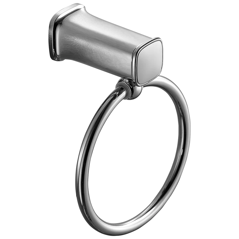

Bathroom Towel rack 304 Stainless Steel Towel Ring Creative Shelf Hanging Towel Rack Without Punch Wall Hanging Storage