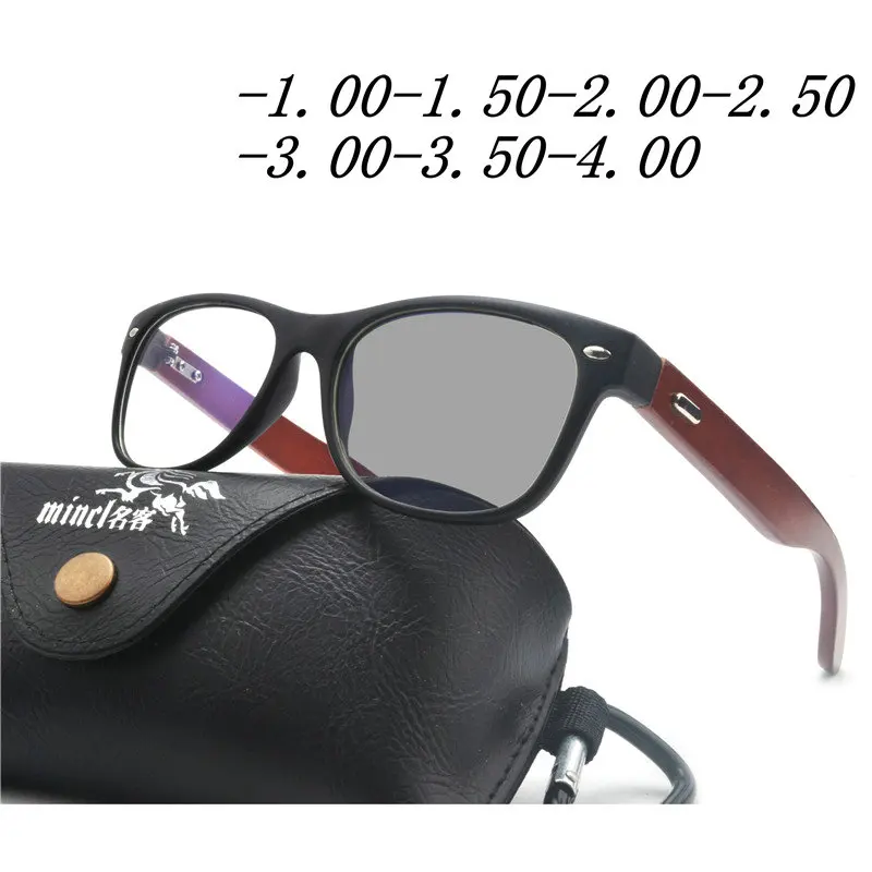 

Retro Transition Sunglasses Photochromic myopia Eyeglasses Finished myopia Glasses for Men Computer Optical Glasses Frame FML