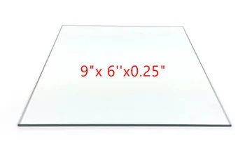 

SWMAKER Glass plate for 3D Printer Platform Printing Bed 9" x 6' x 0.25"