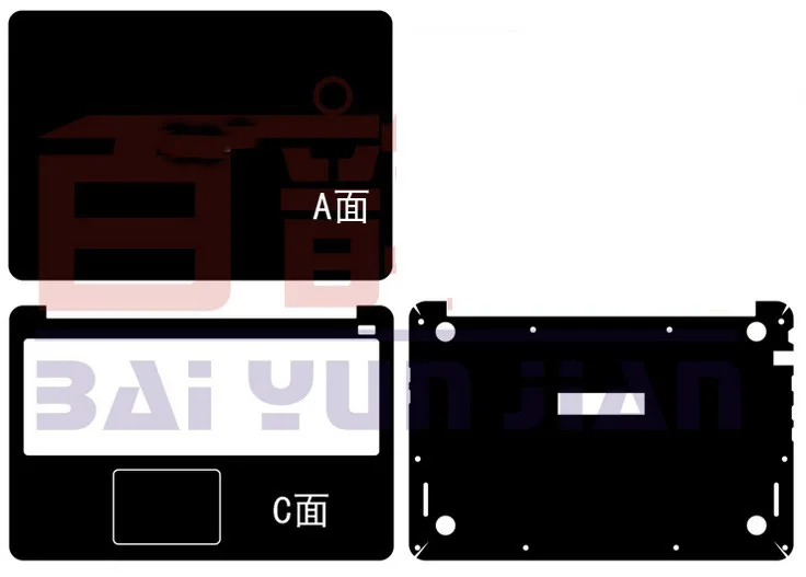 

Laptop Carbon fiber Leather Sticker Skin Cover Protector for ASUS K501 K501LB K501LX K501UX K501UB K501UW K501UQ 15.6-inch