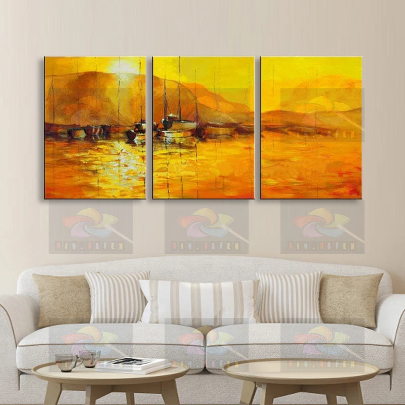 Hand Painted oil painting on canvas modern Best Art Seascape oil painting directly from artist SE-025 (1)