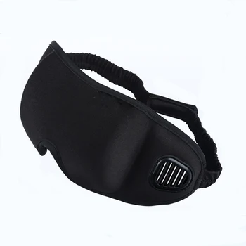 

Black mask Portable Soft Travel Sleep Rest Aid Eye Mask Cover Eye Patch Sleeping Mask Case Eye Patch Sleep Mask Blindfolds