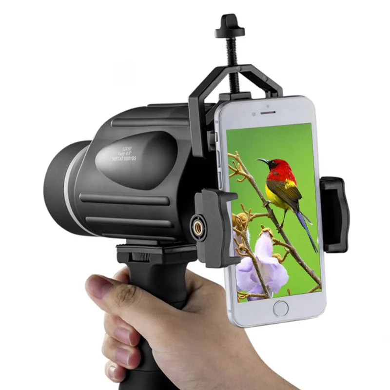 جديد HD التكبير 10X50 أحادي الطيور ووتش الصيد عالية الجودة النيتروجين للماء تلسكوب مناظير للصيد للصدمات