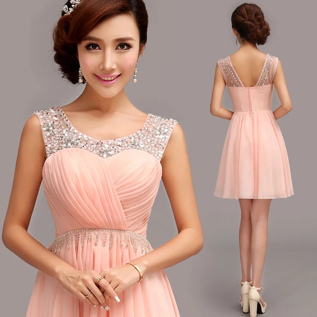 Short Pink Party Dress