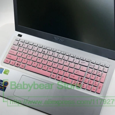 15-дюймовый силиконовый чехол для клавиатуры ноутбука Asus R540L 540L F556 R558 K556U X550 X554L R540UP