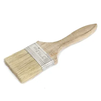 

3inch Wide Wooden Grip Bristle Painting Drawing Oil Paint Brushes Pen