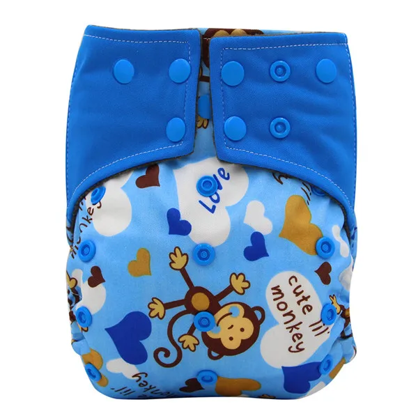 Ohbabyka детские подгузники, водостойкие, Пул, бамбуковый уголь, А2, тканевые подгузники, крышка, регулируемая, регулируемая, регулируемые, складные подгузники, двойные вставки, детские подгузники - Цвет: K107