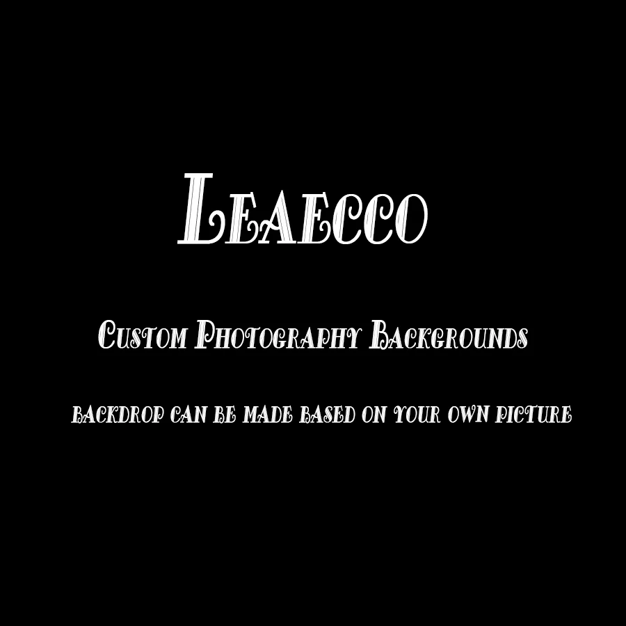 

Laeacco Custom Photo Background Thin Cloth Photography Backdrops Based On Your Picture Please Contact Us
