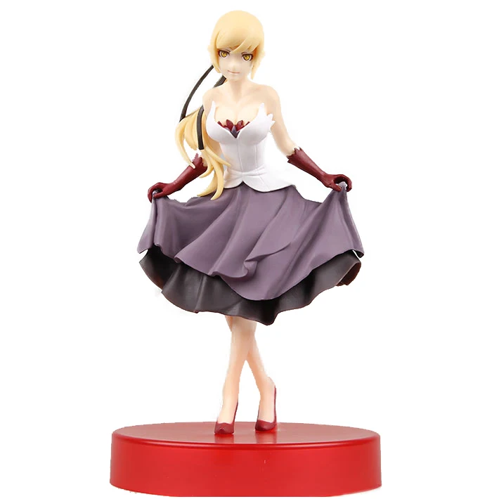 Оригинальная японская фигурка Monogatari Nisemonogatari Oshino Shinobu 150 мм экшн Коллекционная