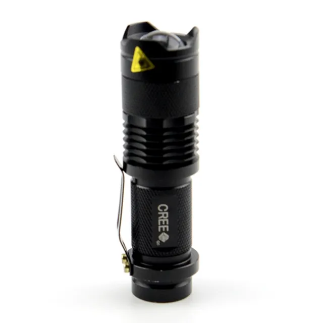 Mini LED Flashlight Waterproof Powerful Flashlight Zoomable 3 Modes LED Torch Portable linternas falshligth Camping ZK93