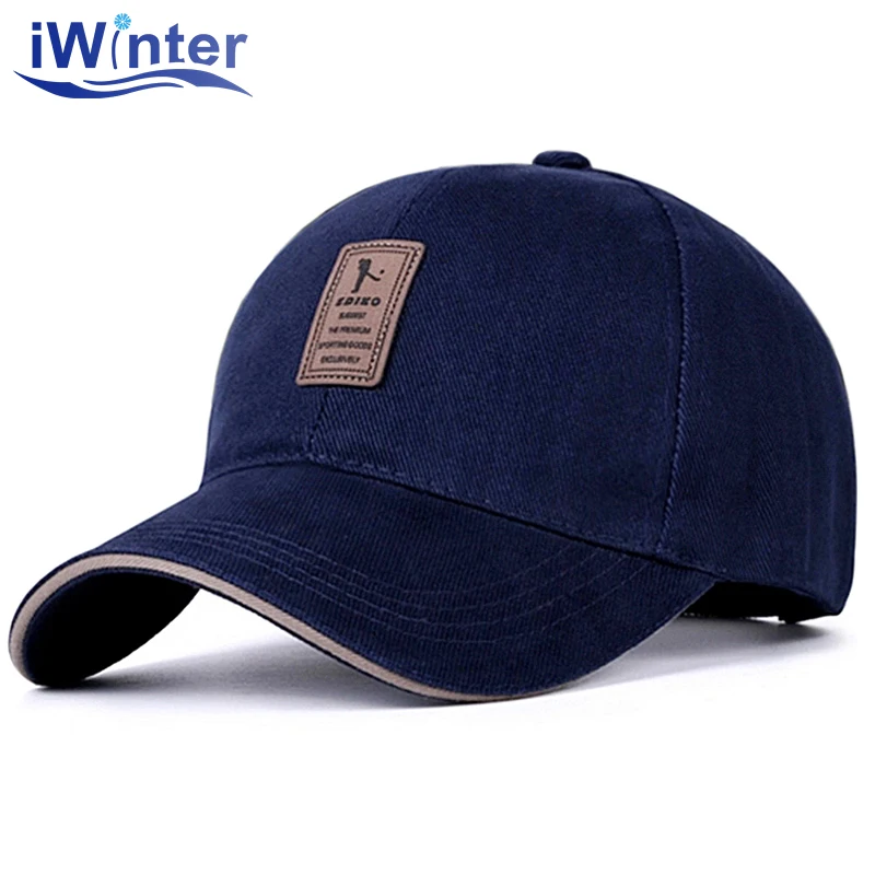 

IWINTER 2018 New Fashion Simple Solid Color Golf Baseball Cap Men's Ladies Sunscreen Snapback Hat Summer Outdoor Accessories