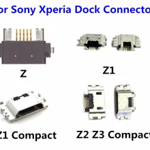 2 шт./лот, высокое качество, новинка для sony Xperia Z Z1 Z2 Z1 Compact Z3 Compact mini USB зарядное устройство, порт для зарядки, USB док-станция, часть разъема