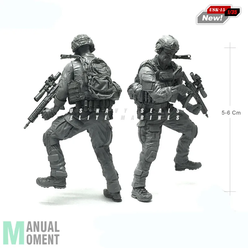 1/35 современный американский армейский уплотнитель коммандер штурм