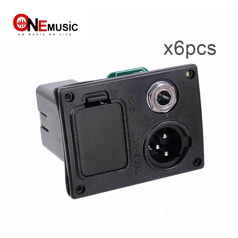 

6pcs/lot Guitar EQ Battery Box 4 Pin B-Type For Acoustic Guitar Equalizer EQ Any Bands