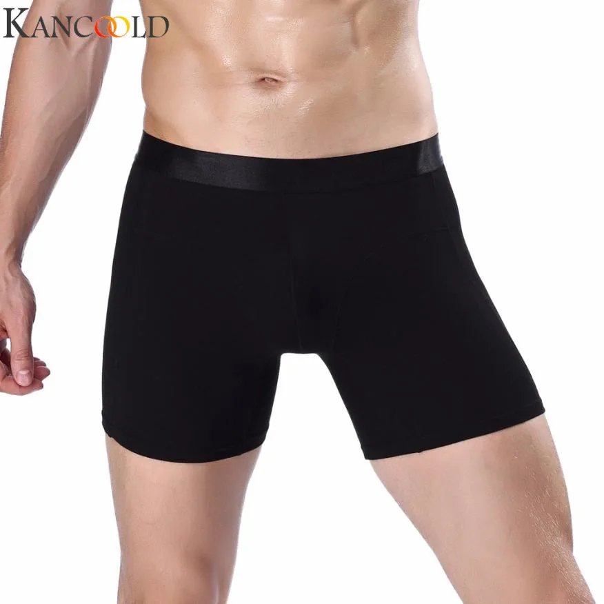 KANCOOLD Boxer Shorts boxer stripe underwear men Black mens boxers Men ...