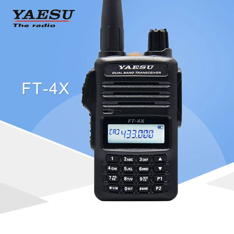 Yaesu FT-4XR ручной иди и болтай Walkie Talkie “иди и Dual Band мульти-Функция двухстороннее радио приемопередатчик релиз