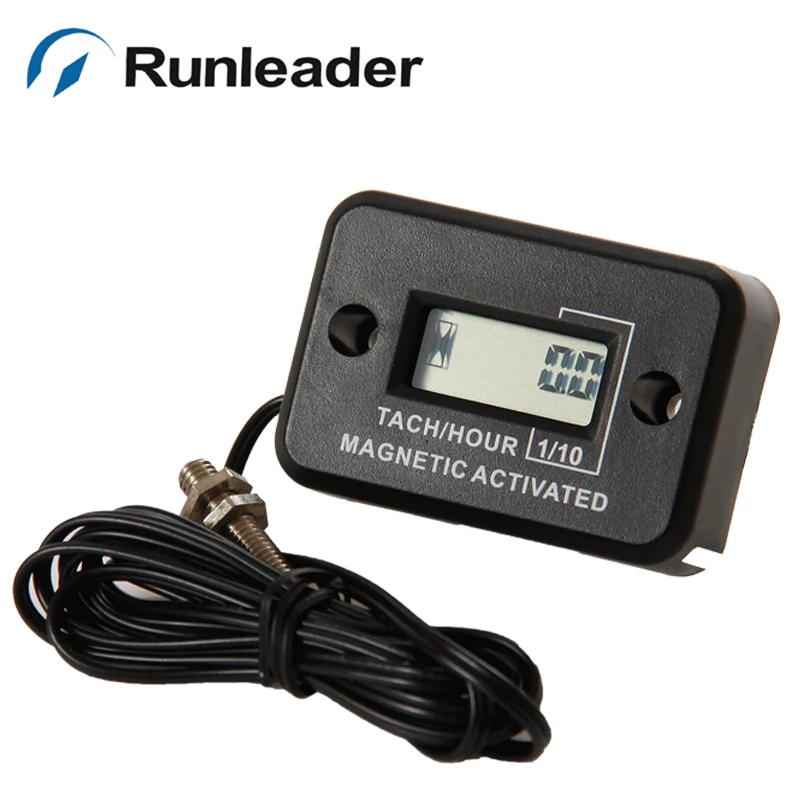 1pc Diesel engine hour meter for farm van outboard marine generator