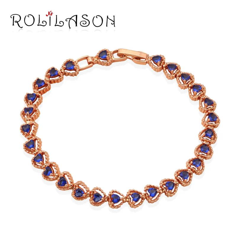 Gorgeous style rose font b Gold b font Tone new 2016 font b Bracelets b font