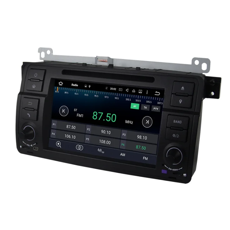 Discount by DHL 20pcs Car DVD Android 7.1 HD QuadCore 7"  for BMW/E46 M3 car dvd gps for E46 M3 with WIFI Navi Radio Bluetooth Phonelink 4