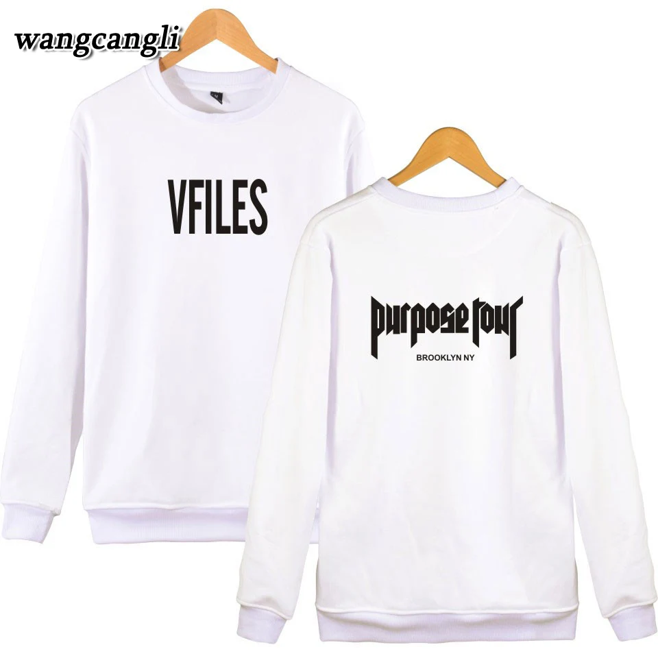 2019 New Arrival Mens Justin Bieber Hoodies and Sweatshirts Purpose Tour Spring Sweatshirt Hoodie men Hip Hop Pullover Tracksuit