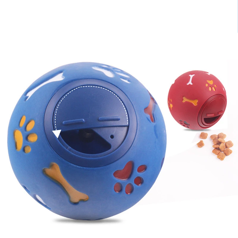 

Interactive Leakage Food Ball for Pet Dog Toy Small Large Dogs Non-toxic Rubber Pet Cat Chew Toys Teeth Cleaning