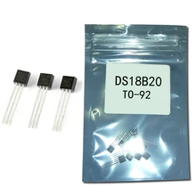 10 шт. DS18B20 TO-92 Температура Сенсор чип 18B20 TO92 для Arduino цифровой термометр DS18B20 зал Сенсор Diy Электронный комплект