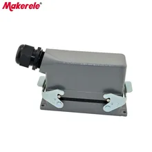 MK-HE-024-1 24 pin universal heavy duty screw connectors plug from heavy duty connector supplier for crane MK-HE-024-1 24 pin universal heavy duty screw connectors plug from heavy duty connector supplier for crane