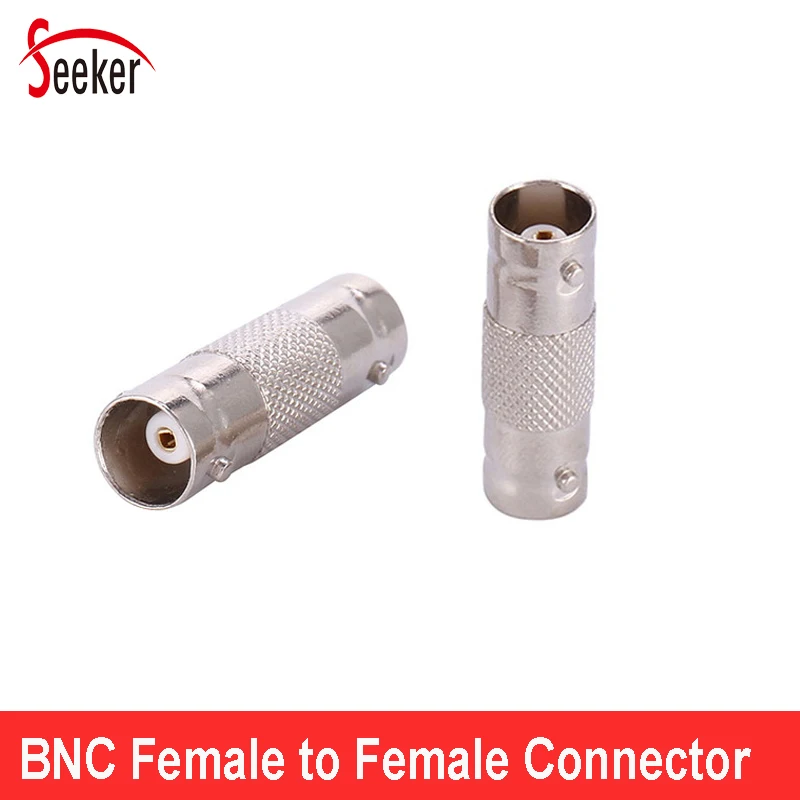 

Hot Sale CCTV Surveillance Parts BNC Female Connector to BNC Female Adapter Plug Coupler Coax BNC Extender for CCTV Cameras