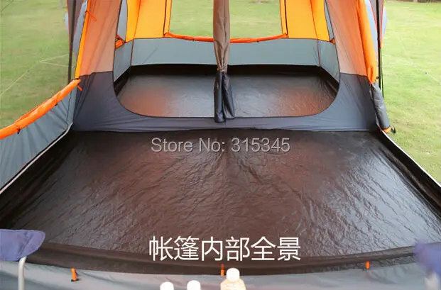 Роскошная ультратонкая Высококачественная палатка с одной спальней и двумя спальнями 6, 8, 10, 12, для кемпинга, высота 215 см