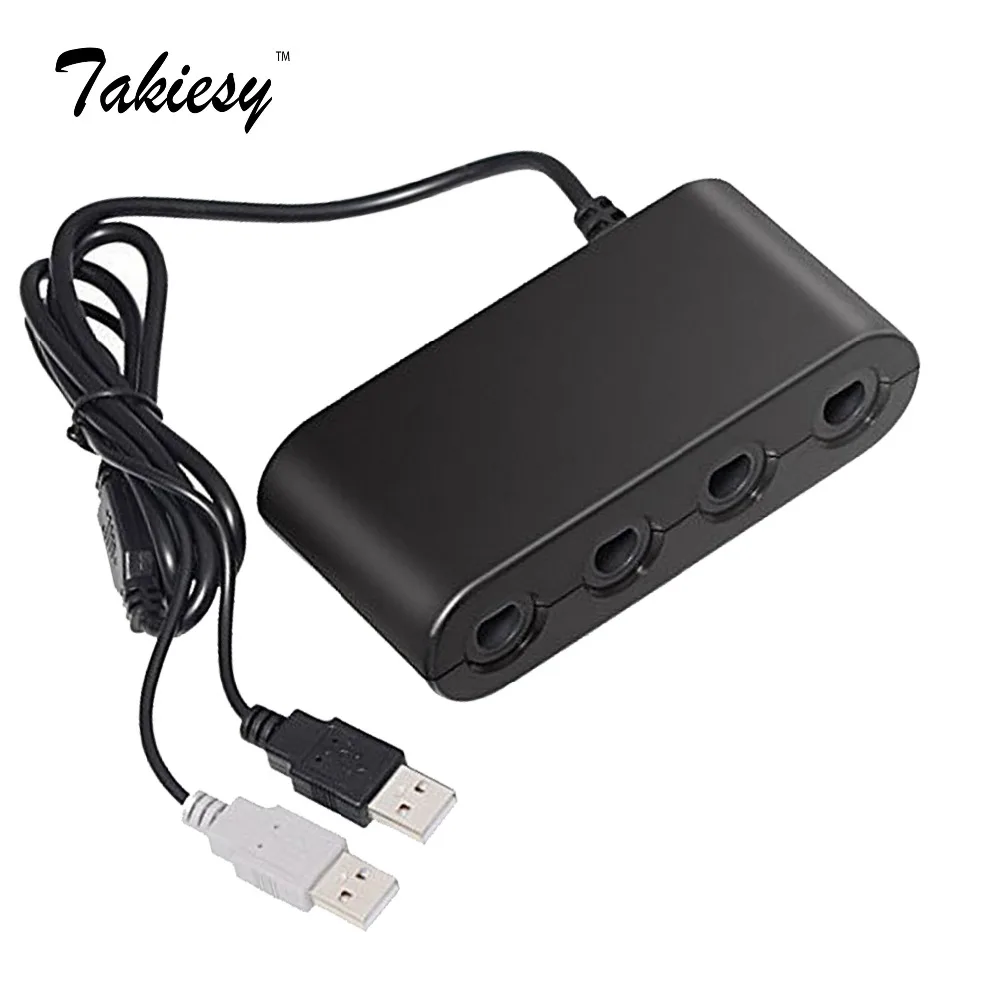 whosale instock Replacement Gamecube Controller Adapter Converter for