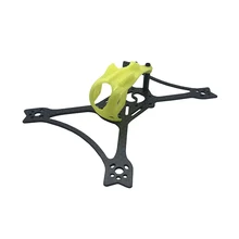 FullSpeed Toothpick 2-3S Brushless Whoop FPV Drone Quadcopter Frame KIT 120mm Wheelbase Carbon Fiber Rack with 3D Pirnted Canopy 120mm carbon fiber frame kit for diy micro fpv racing quadcopter support 8520 coreless motor