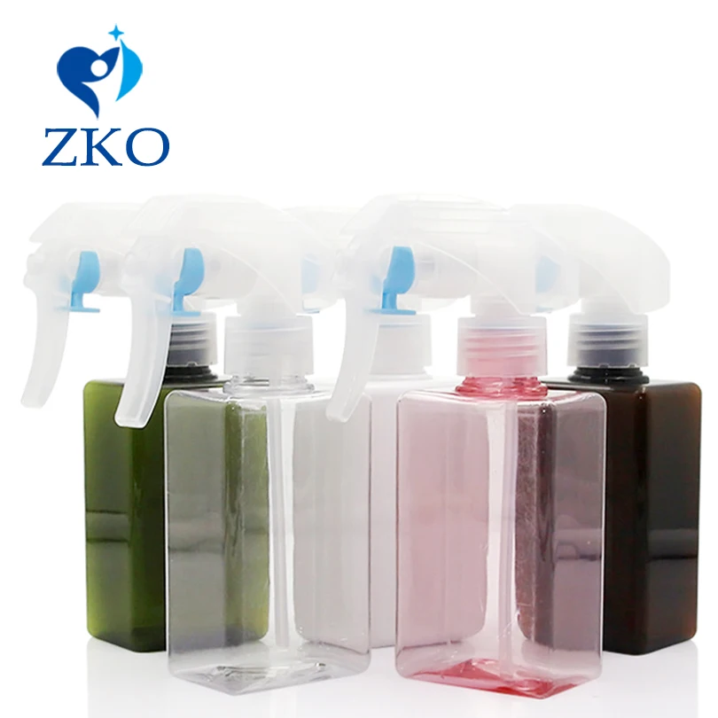 

1 pcs free shipping 150ml square shape cleaning hand sprayer plastic mouse mini trigger for personal care spray bottle