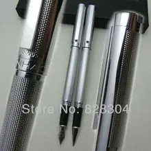 2 шт. Высокое качество серебряной полосой ролик ручка Jinhao