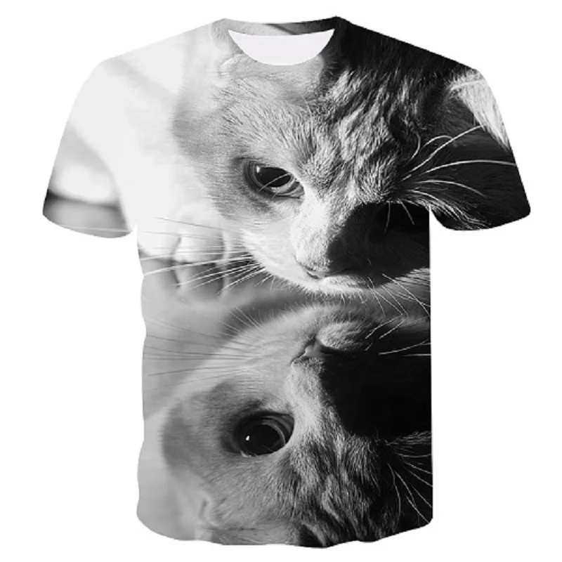 

3d printed cute kittens print tshirt women casual fun t-shirts women's shirts t-shirts stylish Tumblr Drop Ship size M-5XL