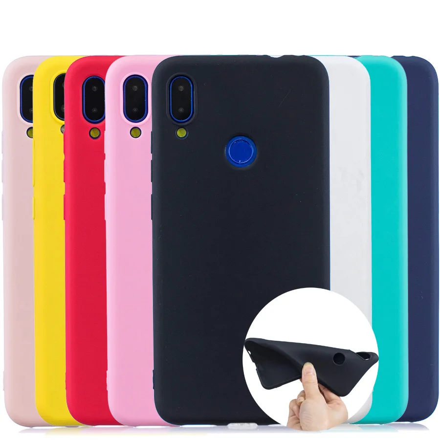

Silicone Case For Fundas Xiaomi Redmi Note 7 7A Back Cover on Xiomi Redmi 7 Coque Redmi Note 7 Pro case Skin Phone Cases shell