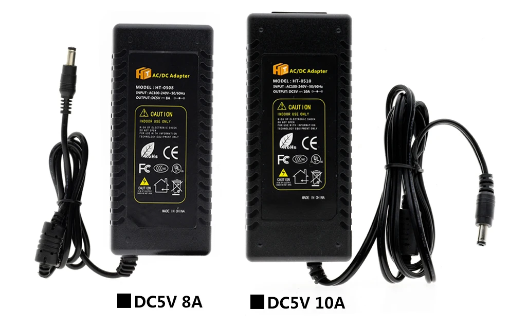 DC5V 12V 24V Светодиодный источник питания 1A 2A 3A 5A 6A 8A 10A AC100-240V трансформаторы адаптер питания конвертер для светодиодной ленты света