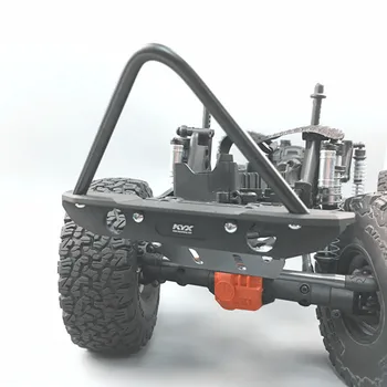 

1PC 1/10 Model Car Front Bumper CNC Aluminum Anti-collision Bar Metal Damper for SCX10 90046 RC Cars Spare Parts