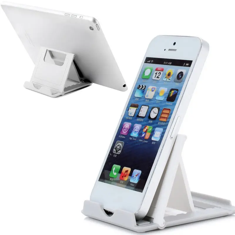 1PC Universal Folding Table Cell Phone Holder Desktop Plastic Stand for