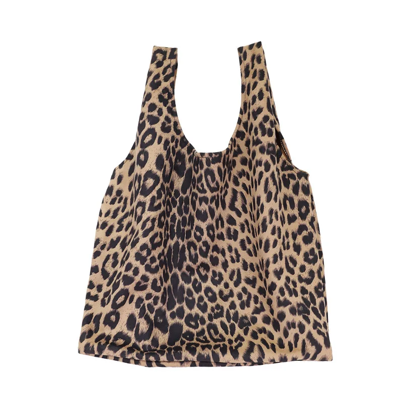 

Miyahouse Leopard Print Lady Canvas Handbag Large Capacity Fashion Female Tote Bag Casual Multifunctional Women Shoulder Bag