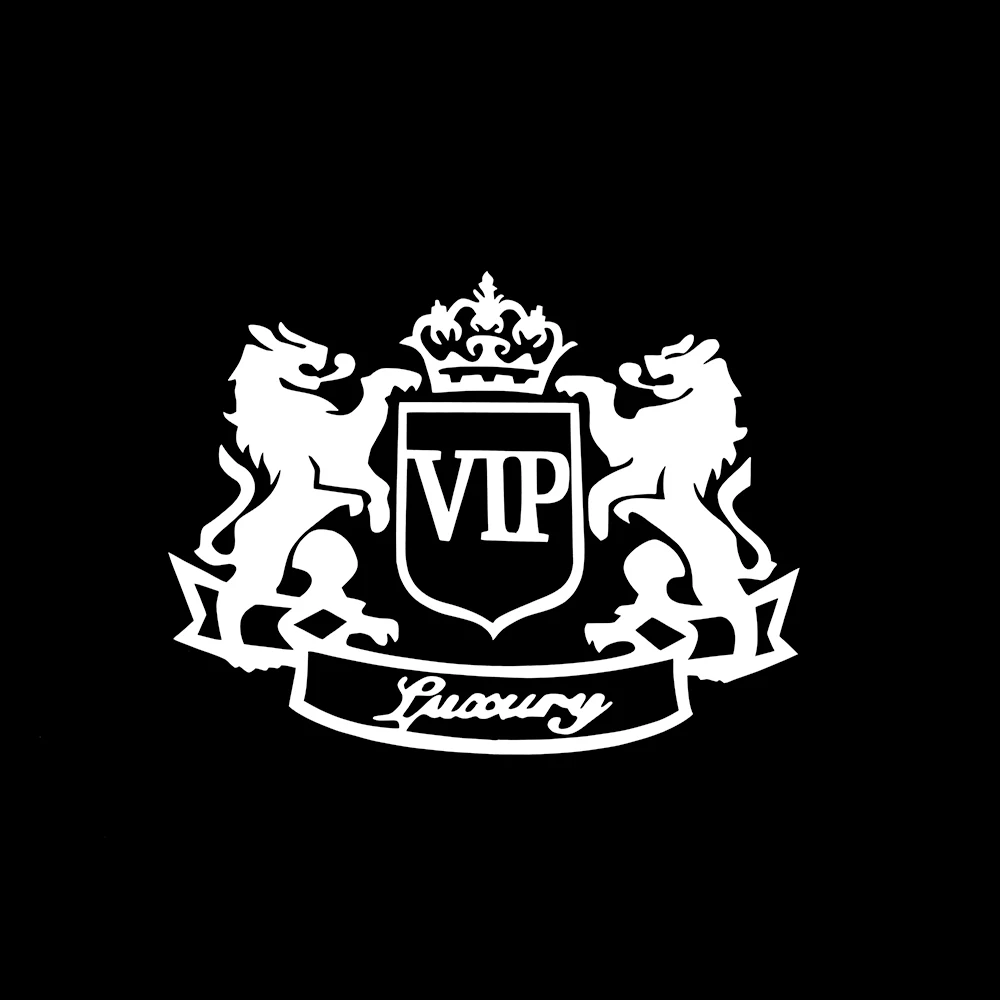Забавные мультяшные наклейки для автомобиля VIP The Lion 1 шт. JDM Наклейка на окно