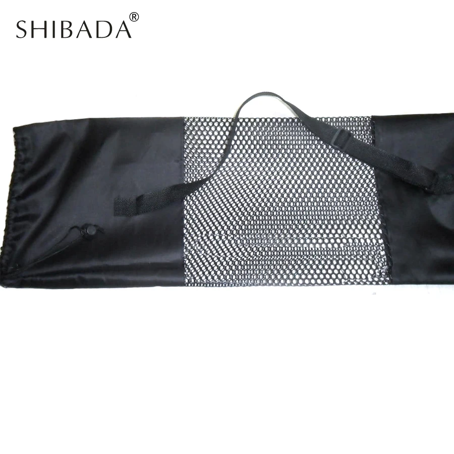 SHIBADA Adjustable Sports Accessories Strap Nylon Yoga Pilates Mat Carrier Bag Mesh Center Case