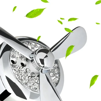 

Car Air Purifier Fragrance Clip Auto Air Force 3 Propeller Perfume Aromatic Diffuser Automotive Interior Solid Balm Vent Clip