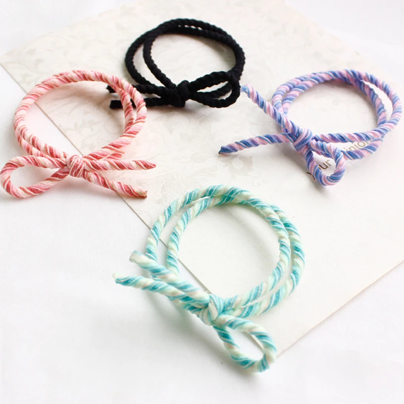 Korean 1PC Hot Sale 6 Colors Women Girls Elastic Hair Bands Elastic Mix Color Hair Ring Hair Rope For Female Headwear Best Gift Korean 1PC Hot Sale 6 Colors Women Girls Elastic Hair Bands Elastic Mix Color Hair Ring Hair Rope For Female Headwear Best Gift