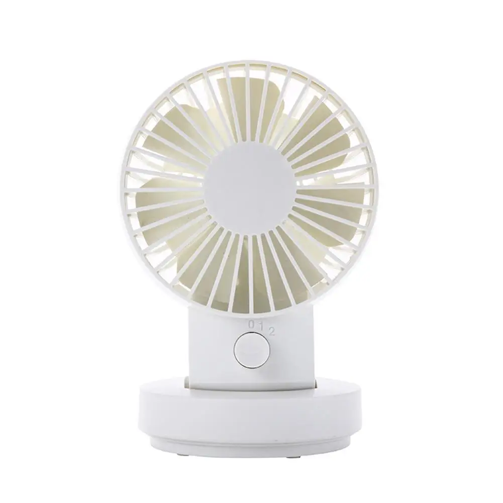 

USB Mini Fans Quiet USB Desk Fan Home Office Electric Oscillating Dual-blade Table Cooler Cooling Fan USB Gadgets for PC Laptop