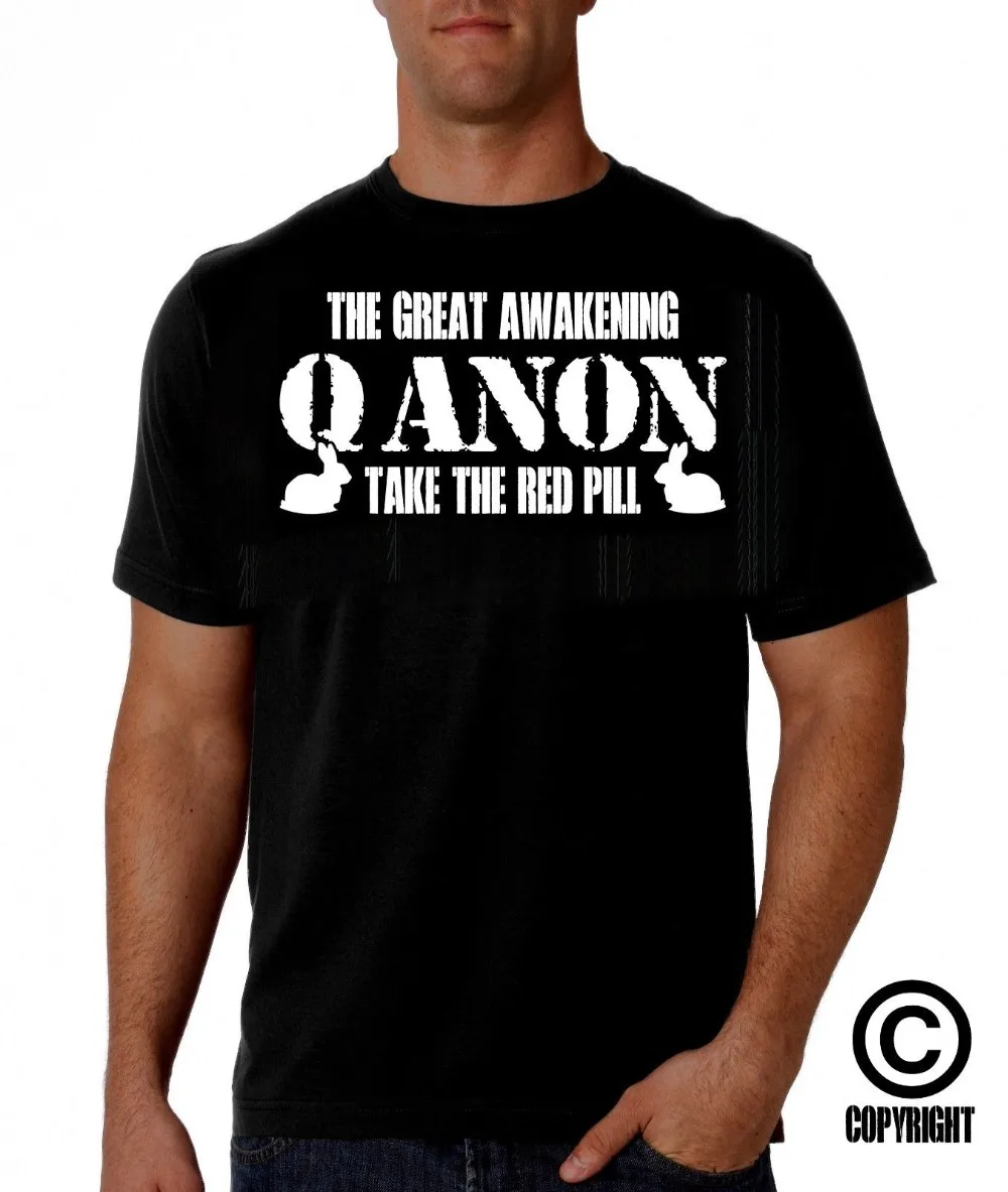 Harga Q Anon Besar Kebangkitan Kemeja Hitam | QANON T shirt, 4 Chan, Maga, trump Baru 2018 Fashion T Shirt Pria Busana Musim Panas T Shirt Online Q Anon Besar Kebangkitan Kemeja Hitam | QANON T shirt, 4 Chan, Maga, trump Baru 2018 Fashion T Shirt Pria Busana Musim Panas T Shirt