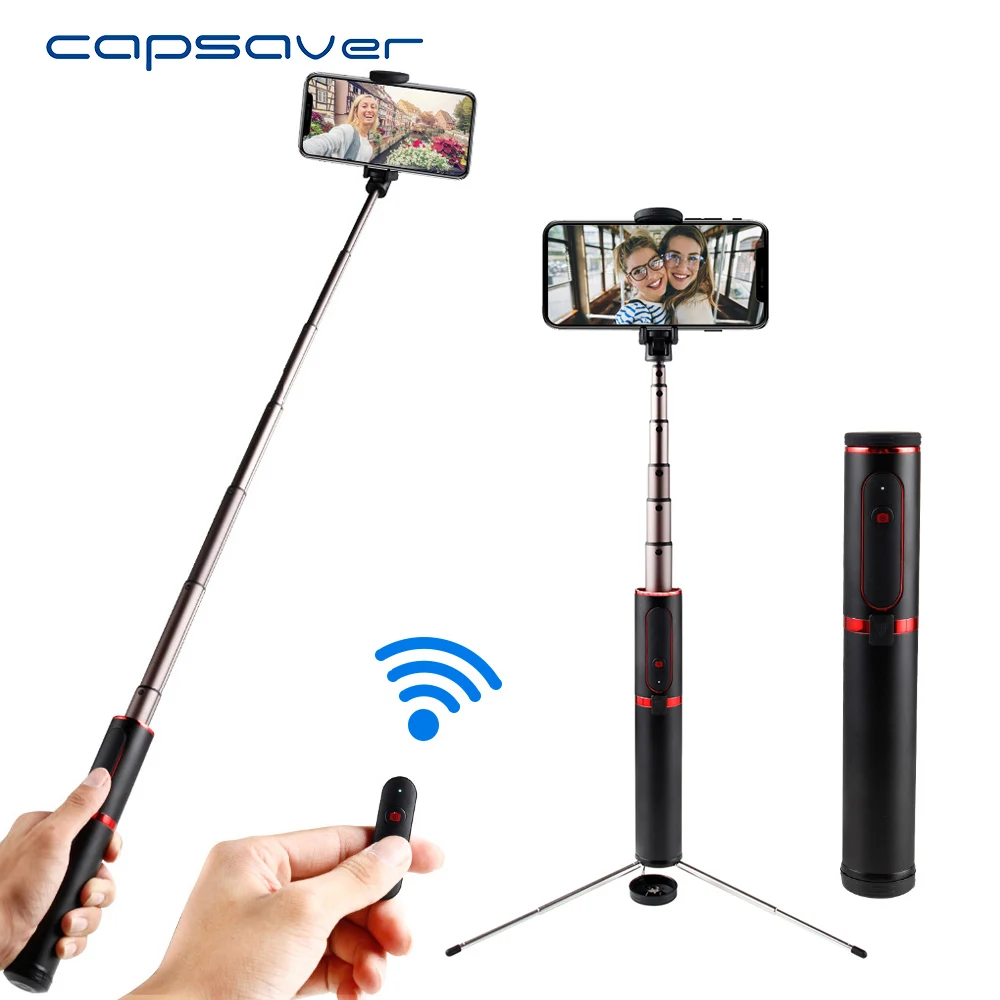 Складная селфи палка capsaver Bluetooth беспроводная с затвором портативный мини штатив