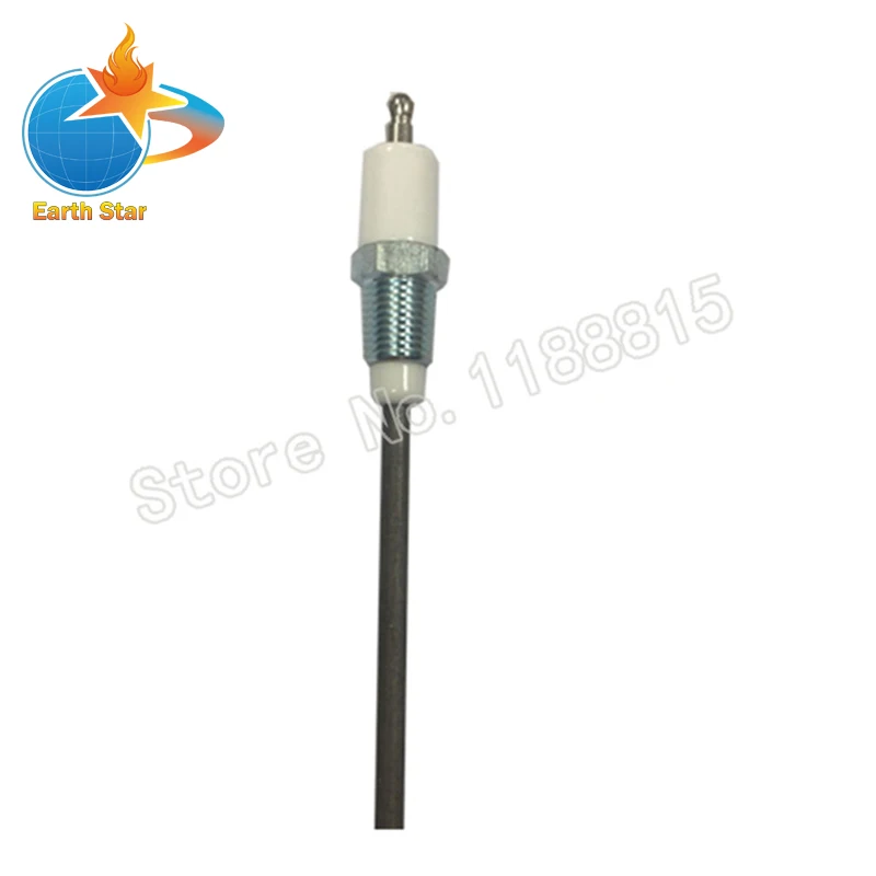 45cm Burner Ignition Needle Spark Plug Ion Probe  Ignition Electrode Ceramic Pipe Fittings Rod Burning Stick 